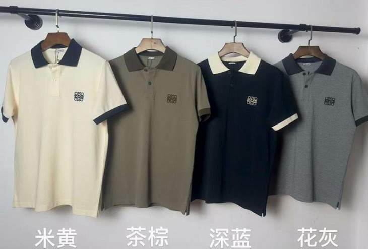 Picture of Loewe Polo Shirts Short _SKULoeweM-2XL8qx1926893